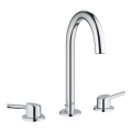 GROHE 20216001 - Grifo de lavabo de tres orificios CONCETTO DN 15, tamaño L, acabado cromado