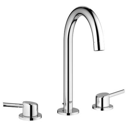 GROHE 20216001 - Grifo de lavabo de tres orificios CONCETTO DN 15, tamaño L, acabado cromado