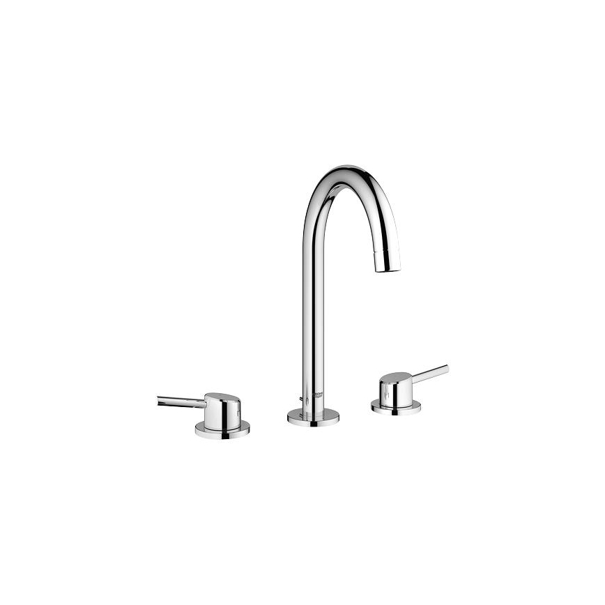 GROHE 20216001 - Grifo de lavabo de tres orificios CONCETTO DN 15, tamaño L, acabado cromado