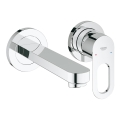 GROHE 20289000 - Grifo para lavabo de dos orificios BAULOOP 110 mm cromo brillante