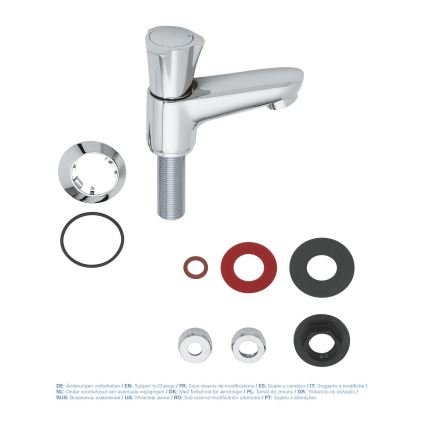 GROHE 20404001 - Mezclador monomando para lavabo COSTA L DN 15, cromo brillante