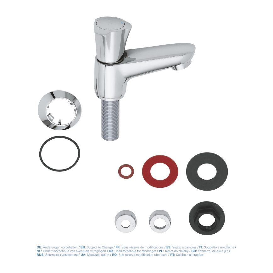 GROHE 20404001 - Mezclador monomando para lavabo COSTA L DN 15, cromo brillante
