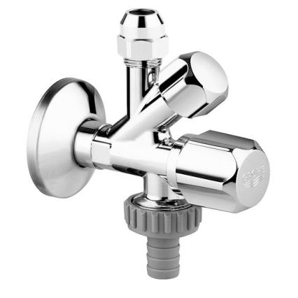 GROHE 22035000 - Válvula angular combinada UNIVERSAL DN 15 cromado brillante