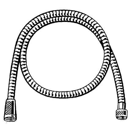 GROHE 22108000 - Flexo de ducha VITALIOFLEX METAL LONG-LIFE 1500 mm cromado