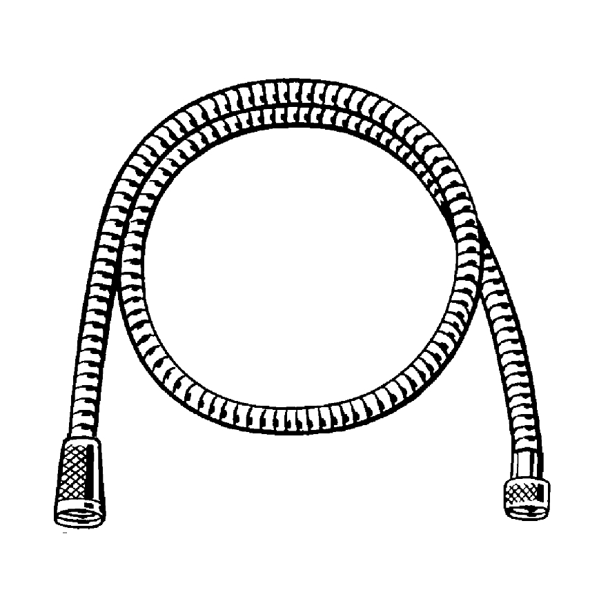 GROHE 22108000 - Flexo de ducha VITALIOFLEX METAL LONG-LIFE 1500 mm cromado