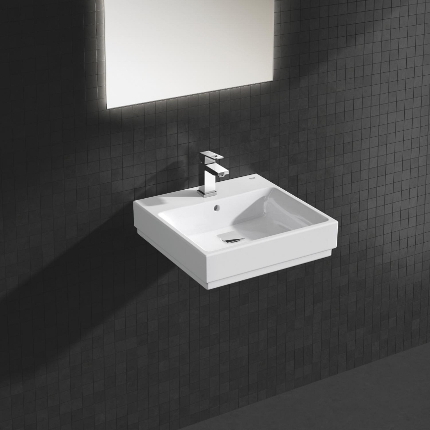 GROHE 2312700E - Grifo de lavabo EUROCUBE tamaño S, acabado cromado brillante