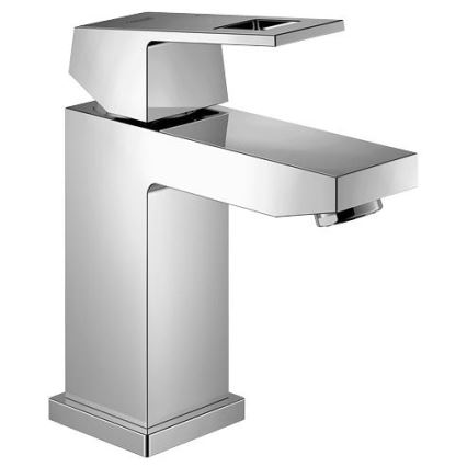 GROHE 2313200E - Grifo monomando para lavabo EUROCUBE tamaño S, acabado cromo brillante
