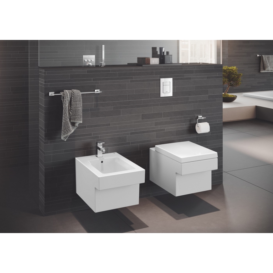 GROHE 23138000 - Grifo para bidé EUROCUBE, cromo brillante