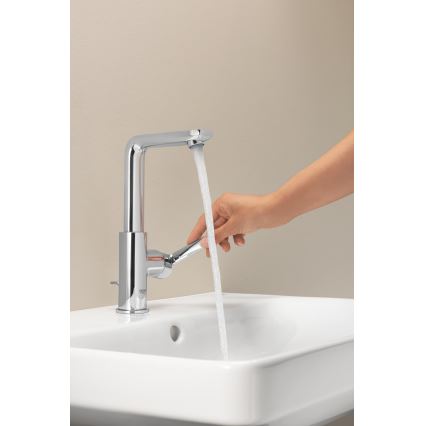 GROHE 23296001 - Grifo de lavabo LINEARE, tamaño L, acabado en cromo brillante