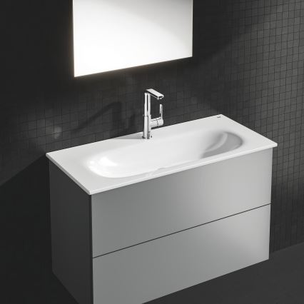 GROHE 23296001 - Grifo de lavabo LINEARE, tamaño L, acabado en cromo brillante