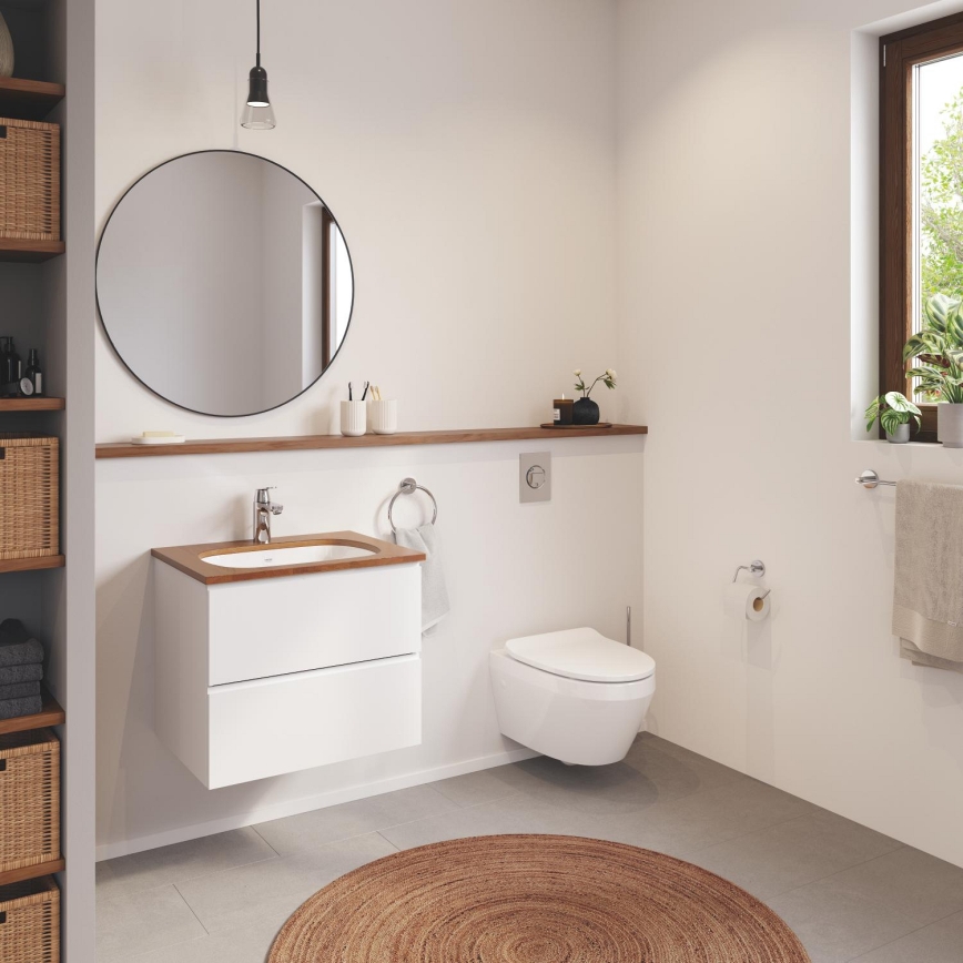 GROHE 23325000 - Grifo monomando para lavabo EUROSMART COSMOPOLITAN, tamaño M, acabado cromado