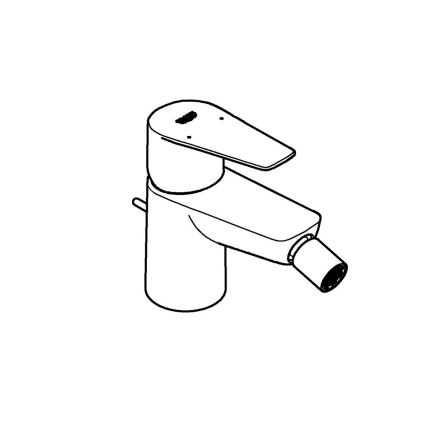 GROHE 23345001 - Grifo para bidé START EDGE, cromo brillante