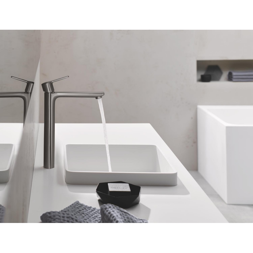 GROHE 23405AL1 - Grifo de lavabo LINEARE tamaño XL grafito