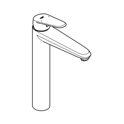 GROHE 23432000 - Grifo de lavabo EURODISC COSMOPOLITAN tamaño XL cromo