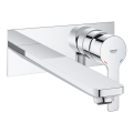 GROHE 23444001 - Grifo de lavabo de dos orificios LINEARE 207 mm cromo brillante