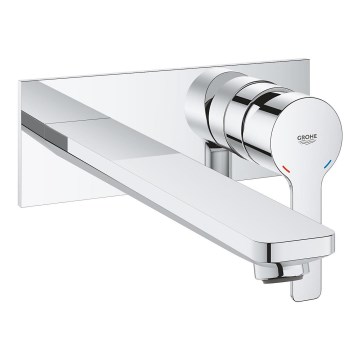 GROHE 23444001 - Grifo de lavabo de dos orificios LINEARE 207 mm cromo brillante