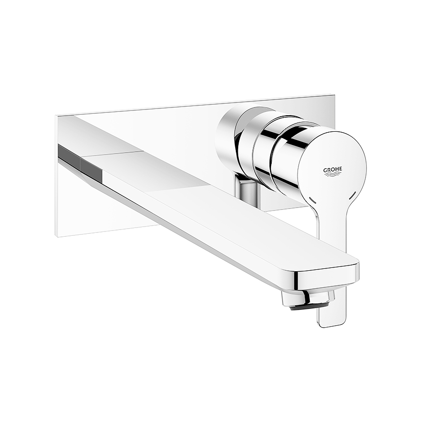 GROHE 23444001 - Grifo de lavabo de dos orificios LINEARE 207 mm cromo brillante