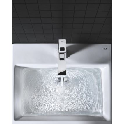 GROHE 23445000 - Grifo de lavabo EUROCUBE tamaño M, cromo brillante