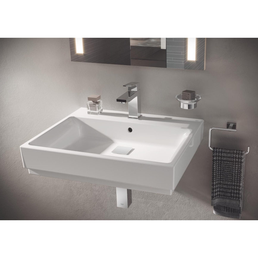 GROHE 23445000 - Grifo de lavabo EUROCUBE tamaño M, cromo brillante