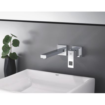 GROHE 23447000 - Grifo para lavabo EUROCUBE de 231 mm, cromo brillante