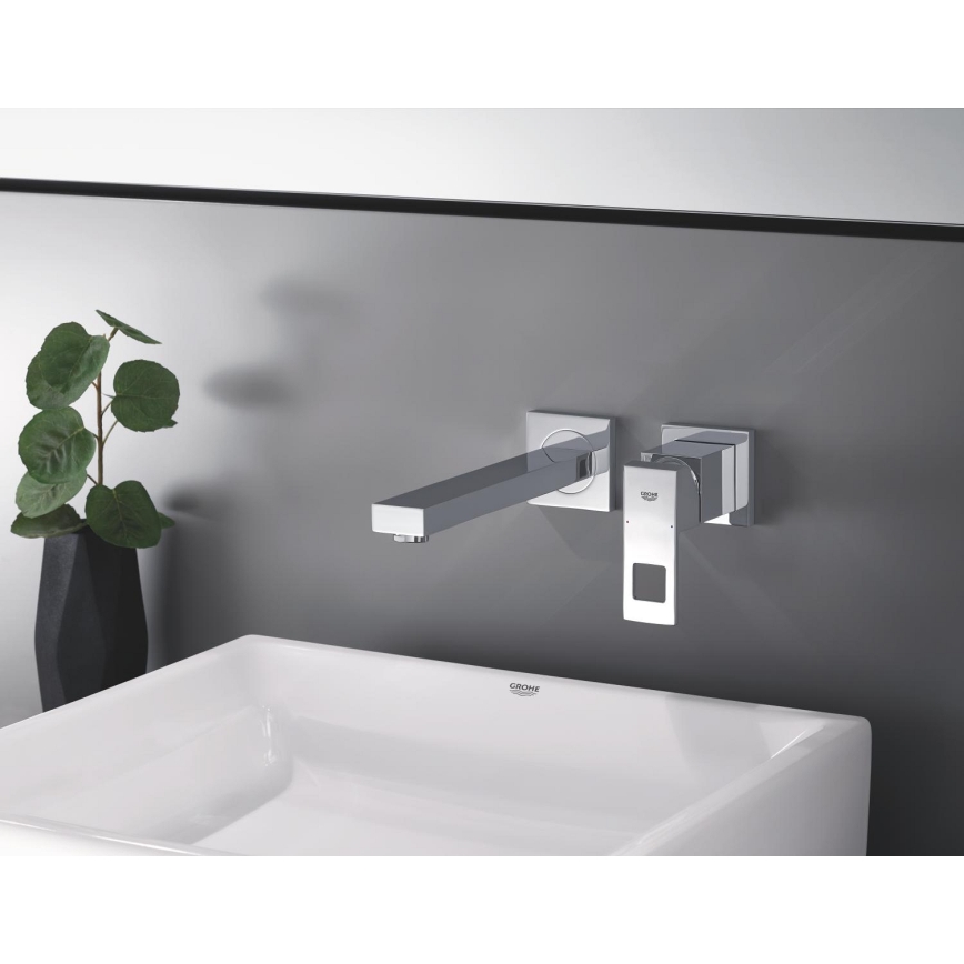 GROHE 23447000 - Grifo para lavabo EUROCUBE de 231 mm, cromo brillante