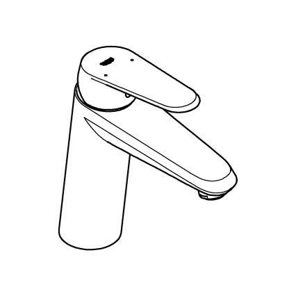 GROHE 23449002 - Grifo monomando para lavabo EURODISC COSMOPOLITAN, tamaño M, cromo