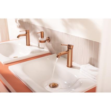 GROHE 23589DL1 - Grifo de lavabo ESSENCE, tamaño S, acabado bronce