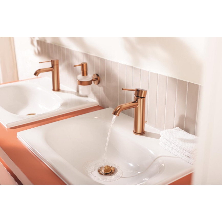 GROHE 23589DL1 - Grifo de lavabo ESSENCE, tamaño S, acabado bronce