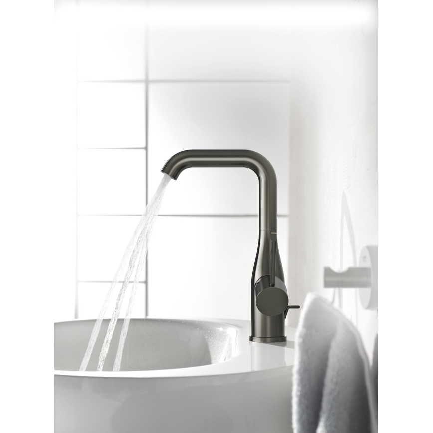 GROHE 23590AL1 - Grifo de lavabo ESSENCE, tamaño S, acabado grafito