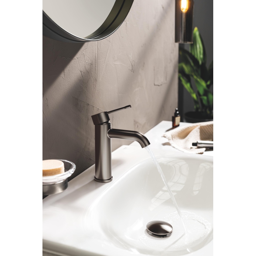 GROHE 23590AL1 - Grifo de lavabo ESSENCE, tamaño S, acabado grafito