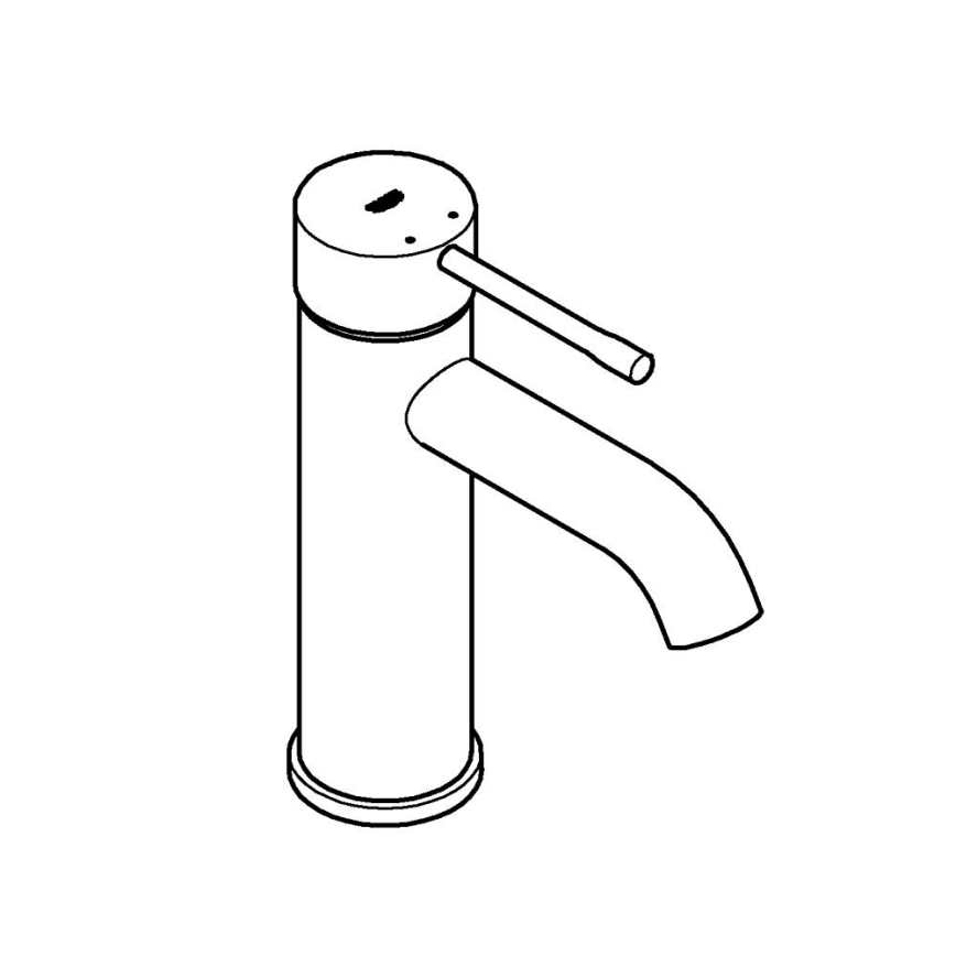 GROHE 23590DL1 - Grifo de lavabo ESSENCE tamaño S, acabado en bronce