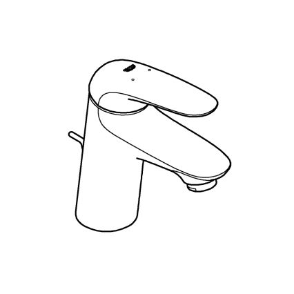 GROHE 23707003 - Grifo para lavabo EUROSTYLE 163 mm cromo brillante