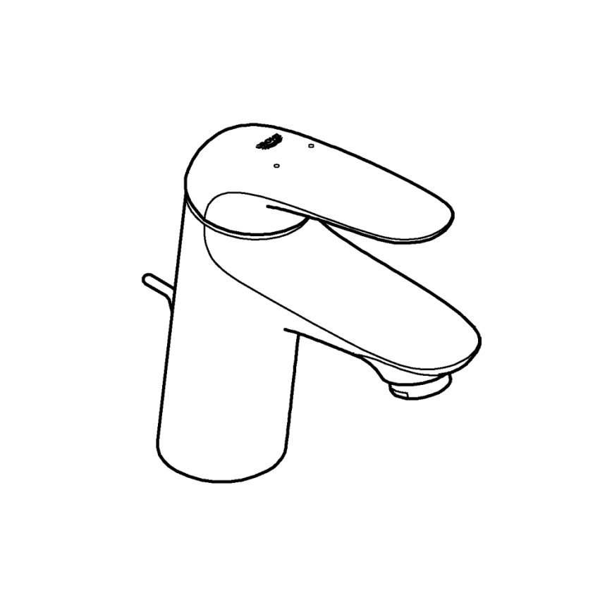 GROHE 23707003 - Grifo para lavabo EUROSTYLE 163 mm cromo brillante