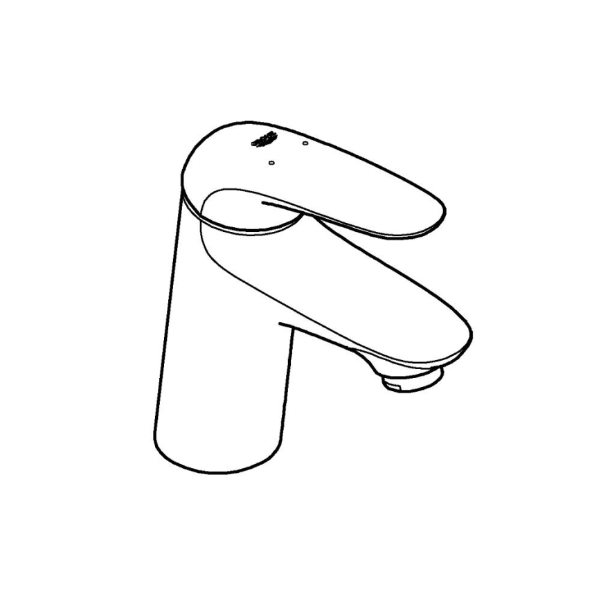 GROHE 23715003 - Grifo para lavabo EUROSTYLE, tamaño S, acabado cromo brillante