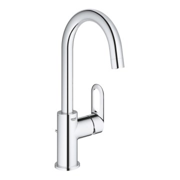 GROHE 23763000 - Grifo para lavabo BAULOOP, tamaño L, acabado cromado brillante