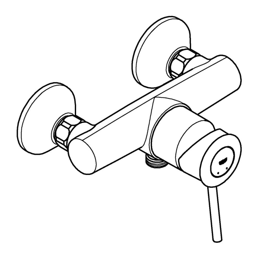 GROHE 23786000 - Mezclador de ducha START CLASSIC 150 mm cromo brillante