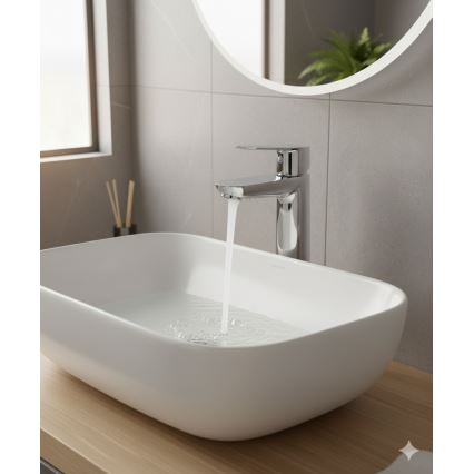 GROHE 23803000 - Grifo de lavabo EUROSMART cromo brillante