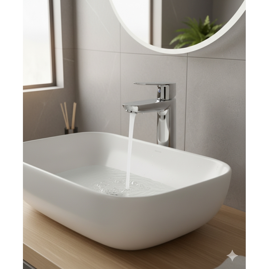 GROHE 23803000 - Grifo de lavabo EUROSMART cromo brillante