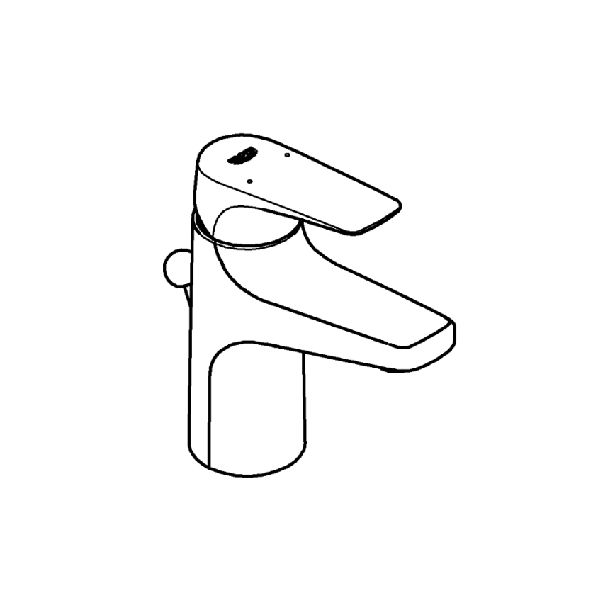 GROHE 23809000 - Grifo de lavabo START FLOW DN 15 cromo brillante