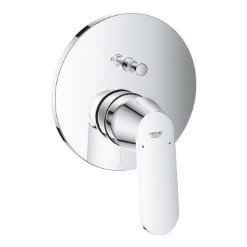 GROHE 24045000 - Grifo EUROSMART con desviador de dos vías, cromo brillante