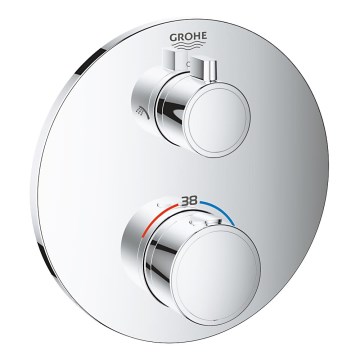 GROHE 24076000 - Grifo termostático de ducha GROHTHERM cromo brillante
