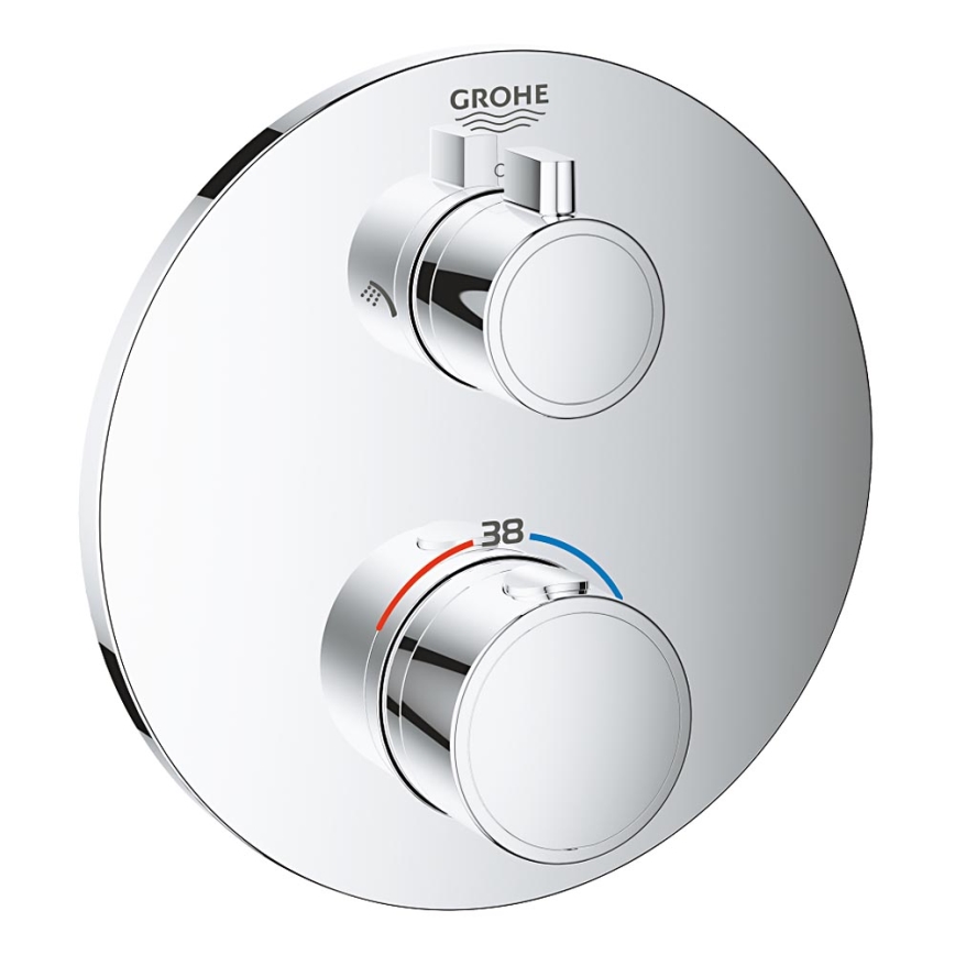 GROHE 24076000 - Grifo termostático de ducha GROHTHERM cromo brillante