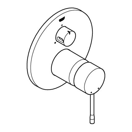 GROHE 24092001 - Grifo ESSENCE cromo brillante