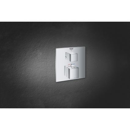 GROHE 24154000 - Mezclador termostático GROHTHERM CUBE, cromado brillante