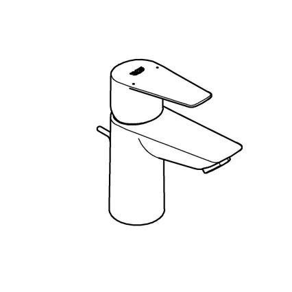 GROHE 24196001 - Grifo para lavabo START, tamaño S, cromo brillante