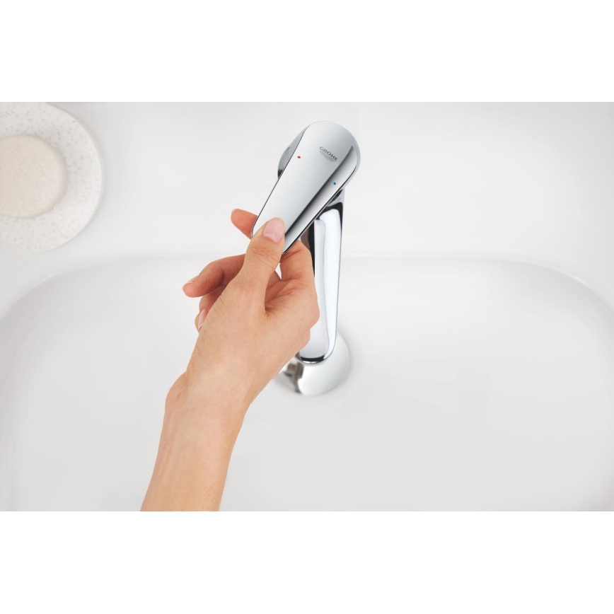 GROHE 24327001 - Grifo de lavabo SWIFT, tamaño M, acabado cromo brillante