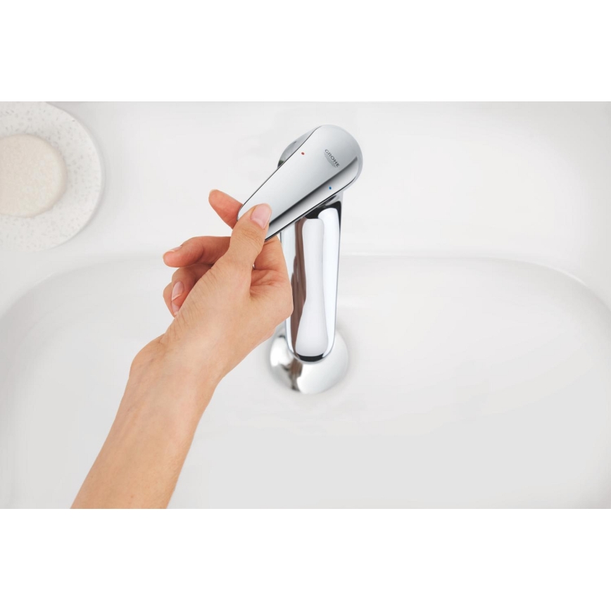 GROHE 24327001 - Grifo de lavabo SWIFT, tamaño M, acabado cromo brillante