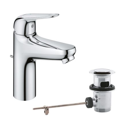 GROHE 24328001 - Grifo monomando para lavabo SWIFT 179 mm, cromo brillante