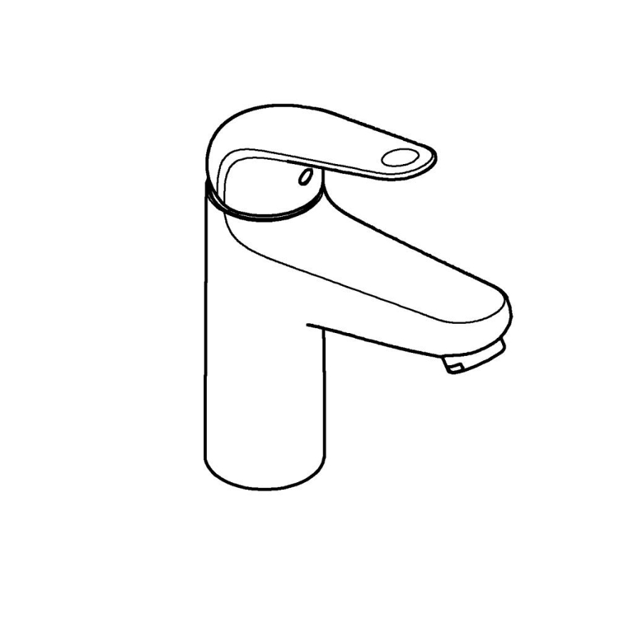 GROHE 24329001 - Grifo de lavabo SWIFT DN 15, acabado cromado brillante