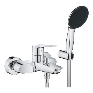 GROHE 25283002 - Grifo de bañera con accesorios DN 15, acabado cromado brillante